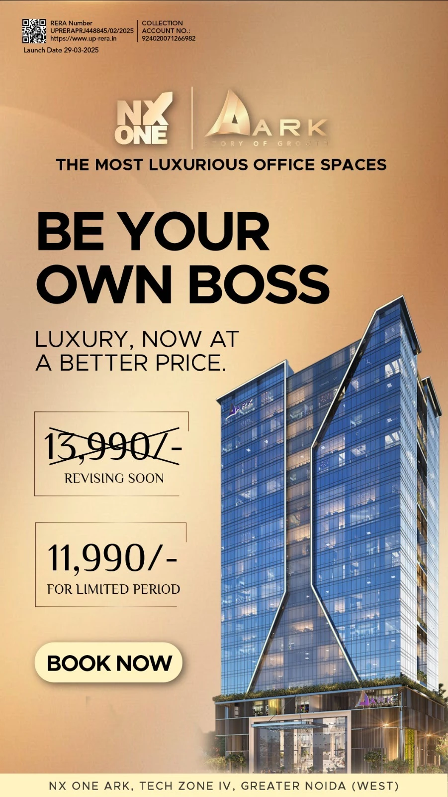 NX ONE AARK Special Offer Rs 11,990 per sq.ft. Flyer